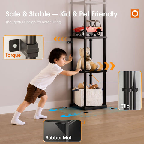 Addlon easy-assembly floor lamp speeds setup and reduces hassle.