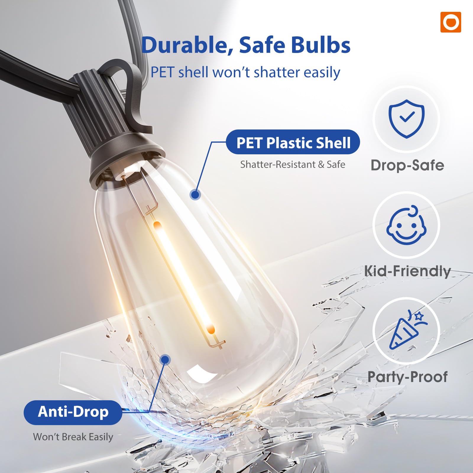Addlon end-to-end connect capability enables scalable patio lighting.