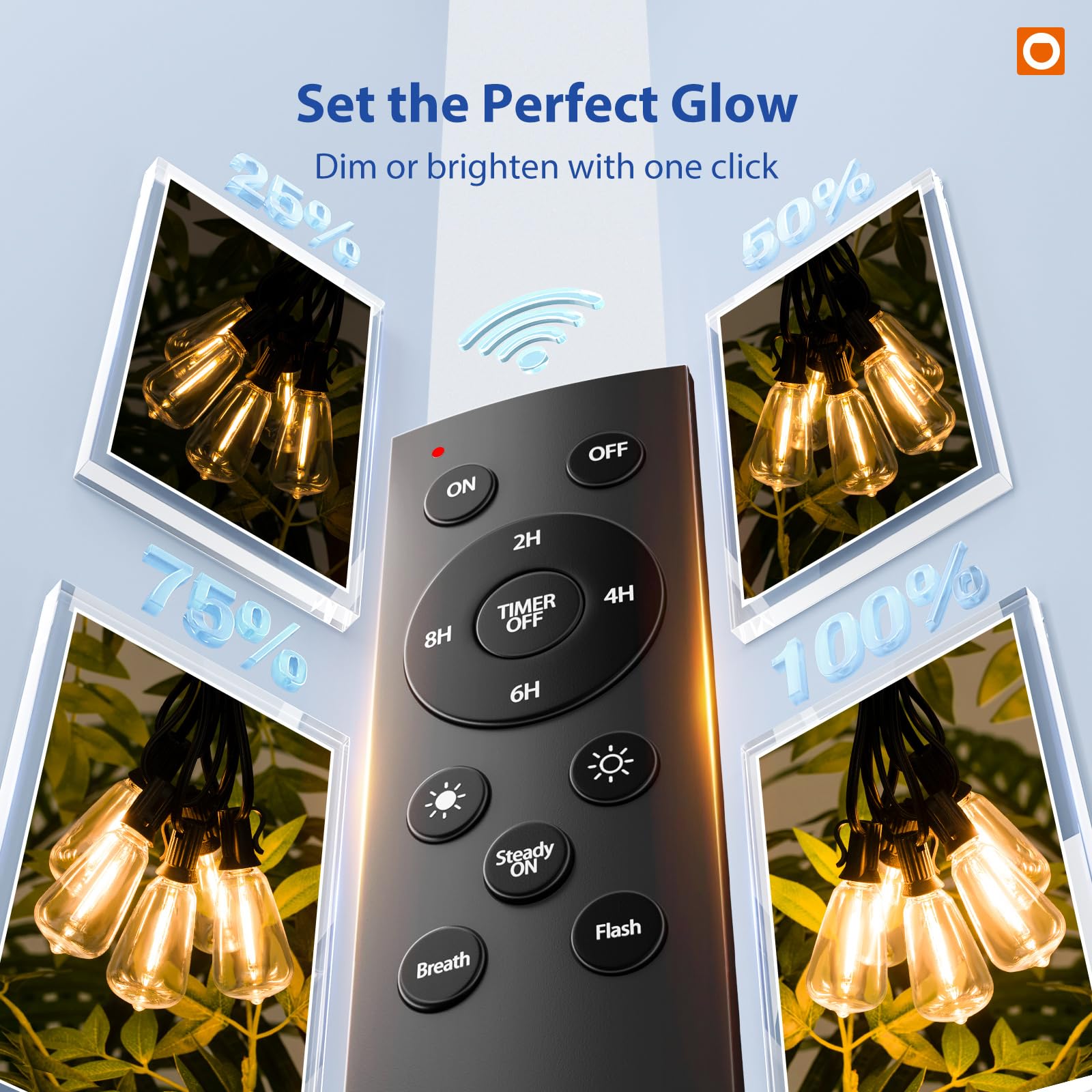 addlon energy-efficient LEDs help reduce power use in outdoor spaces.