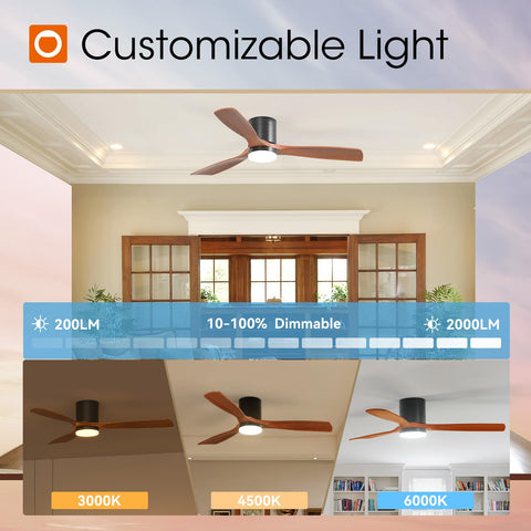 Addlon flush mount ideal for low ceilings in tight spaces.