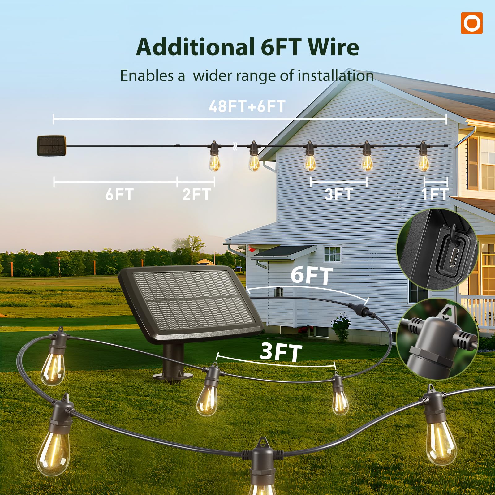 Addlon green-energy solar lighting reduces grid dependence.