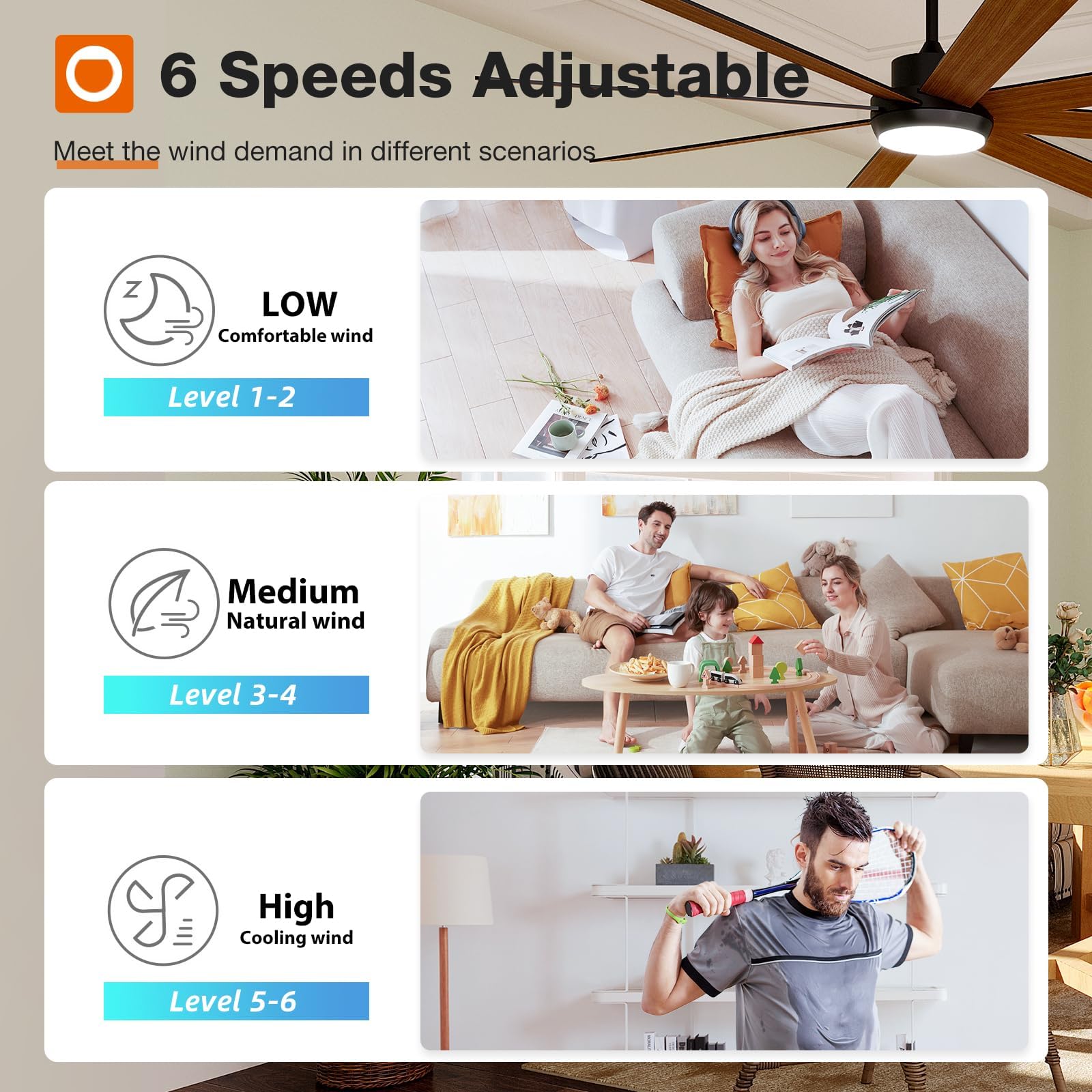 Addlon memory function recalls last fan and light settings