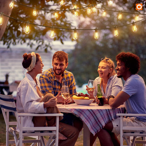 Addlon outdoor lights ideal for porch garden and market ambiance.