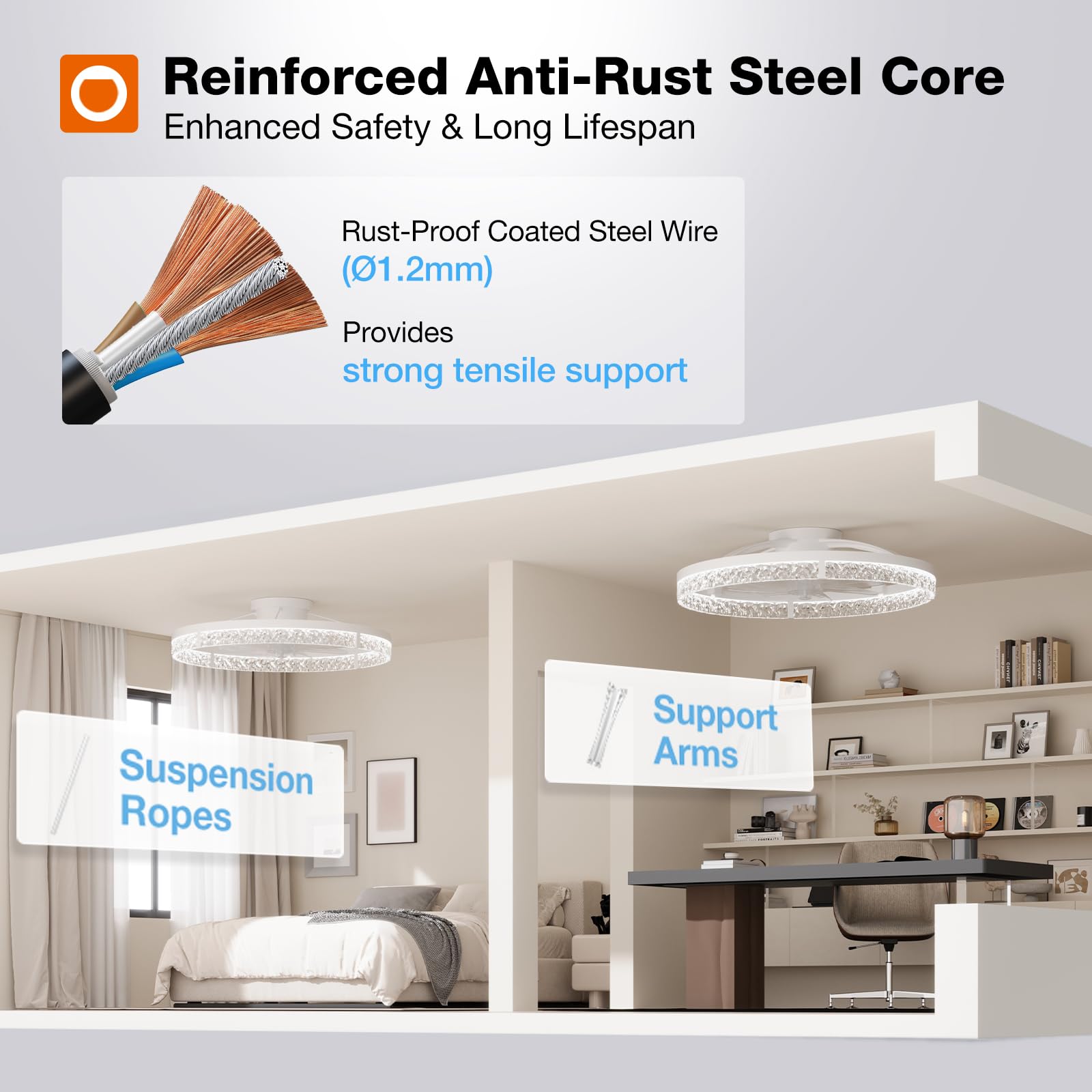 addlon quick-install modular design makes setup faster with safe, child-friendly blades.