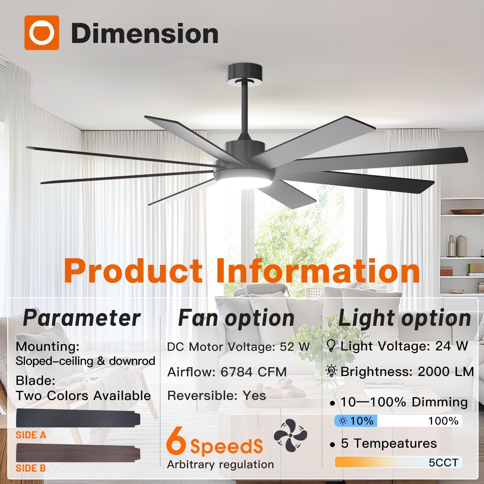 Addlon quiet operation suitable for bedroom and nursery spaces