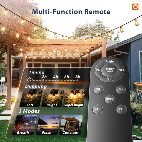 Addlon remote control lets you adjust brightness and timers