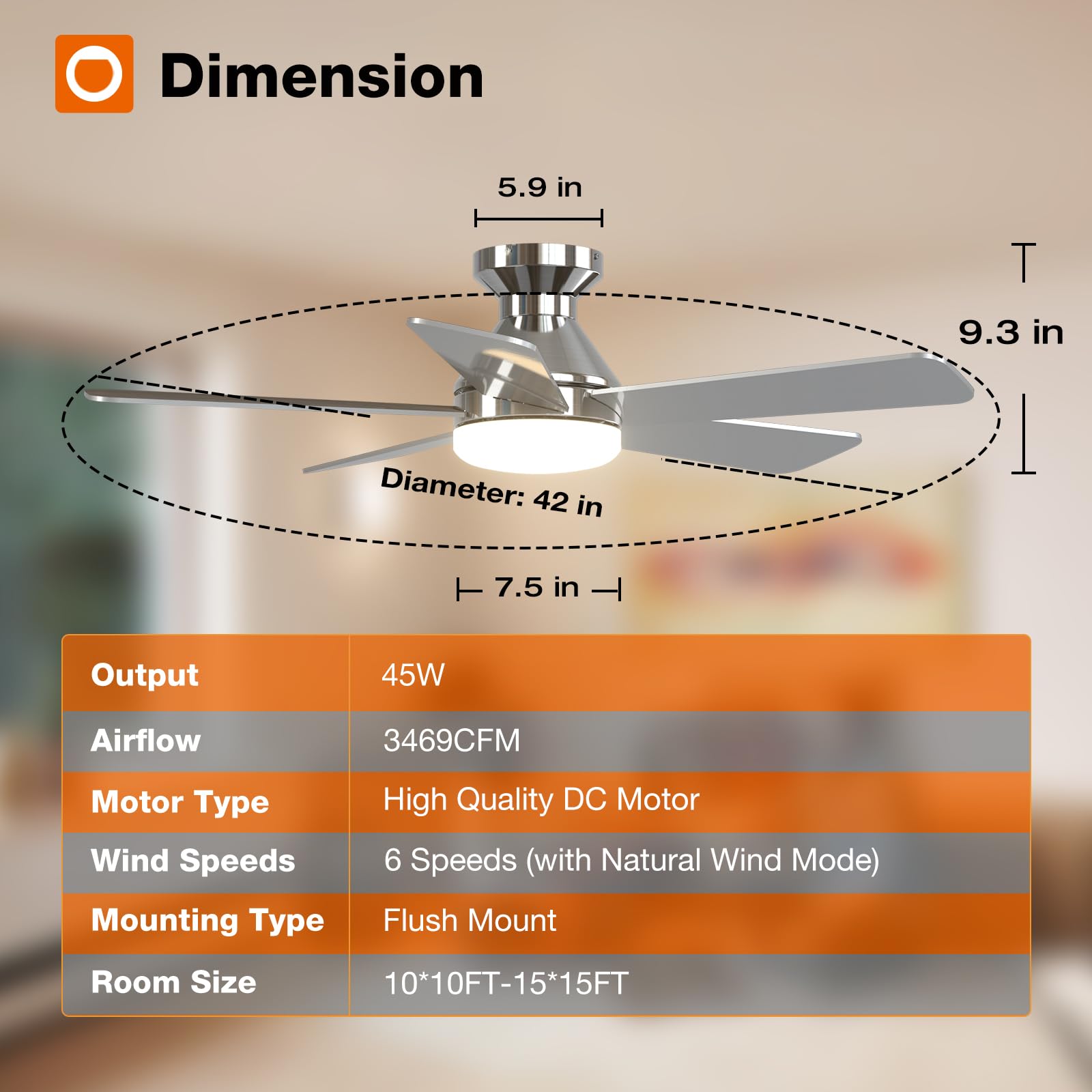 Reversible DC motor delivers efficient airflow for all seasons