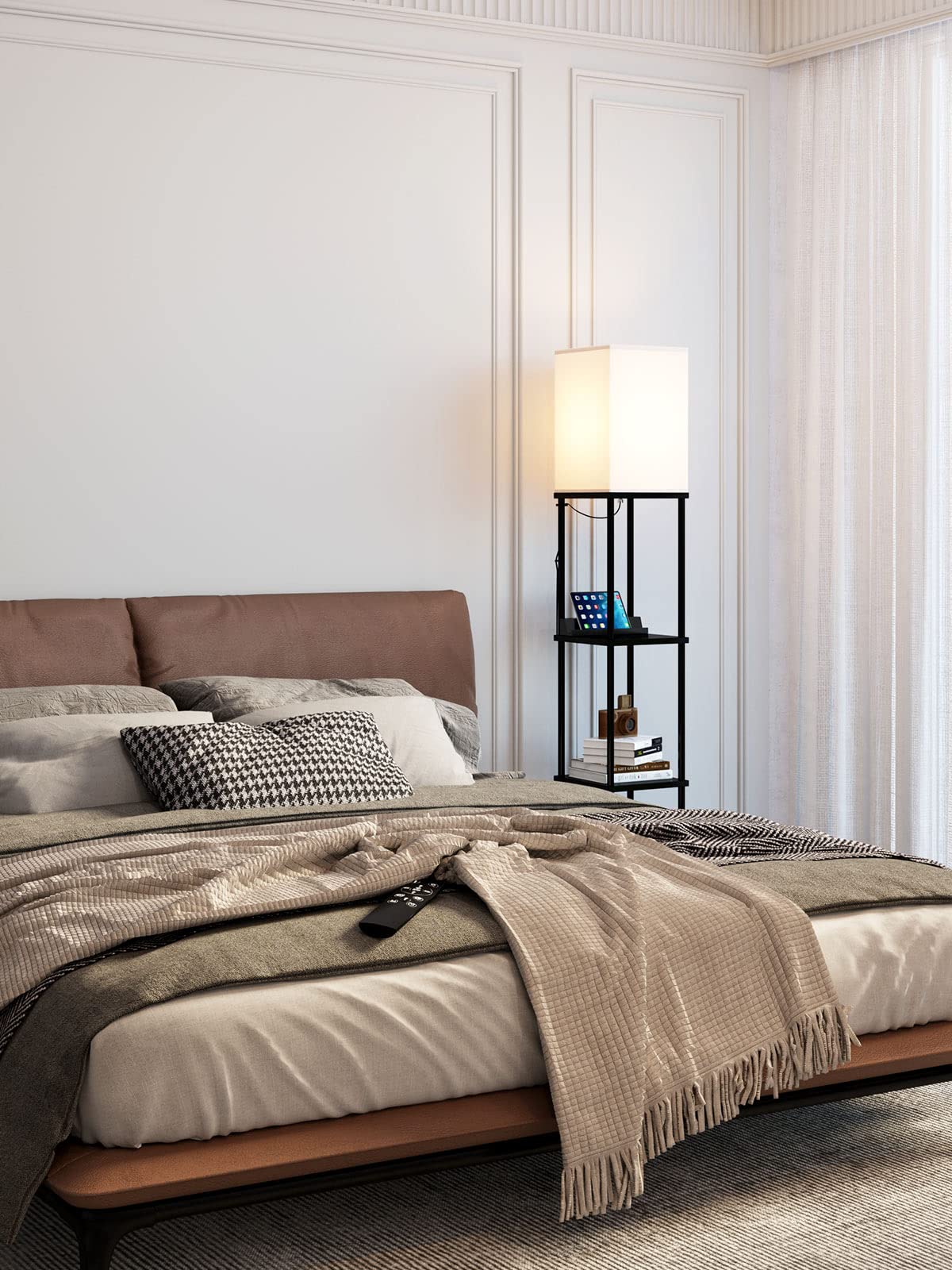 Addlon shelf floor lamp quick setup and reliable assembly guide.