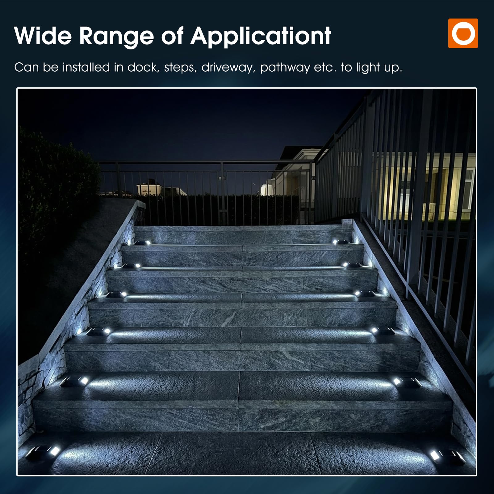 Addlon durable dock lights elevate garden borders with weatherproof construction