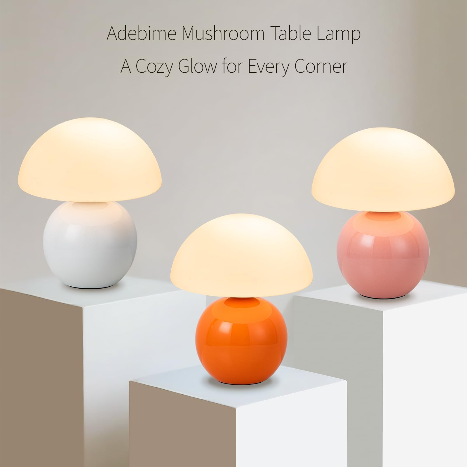Adebime compact design fits small desks and shelves effortlessly