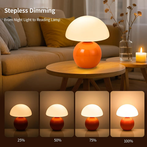 Adebime lamp demonstrates stepless dimming for customizable ambience