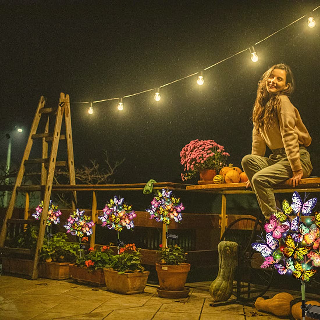 Adecorty no-wire installation makes garden setup simple.