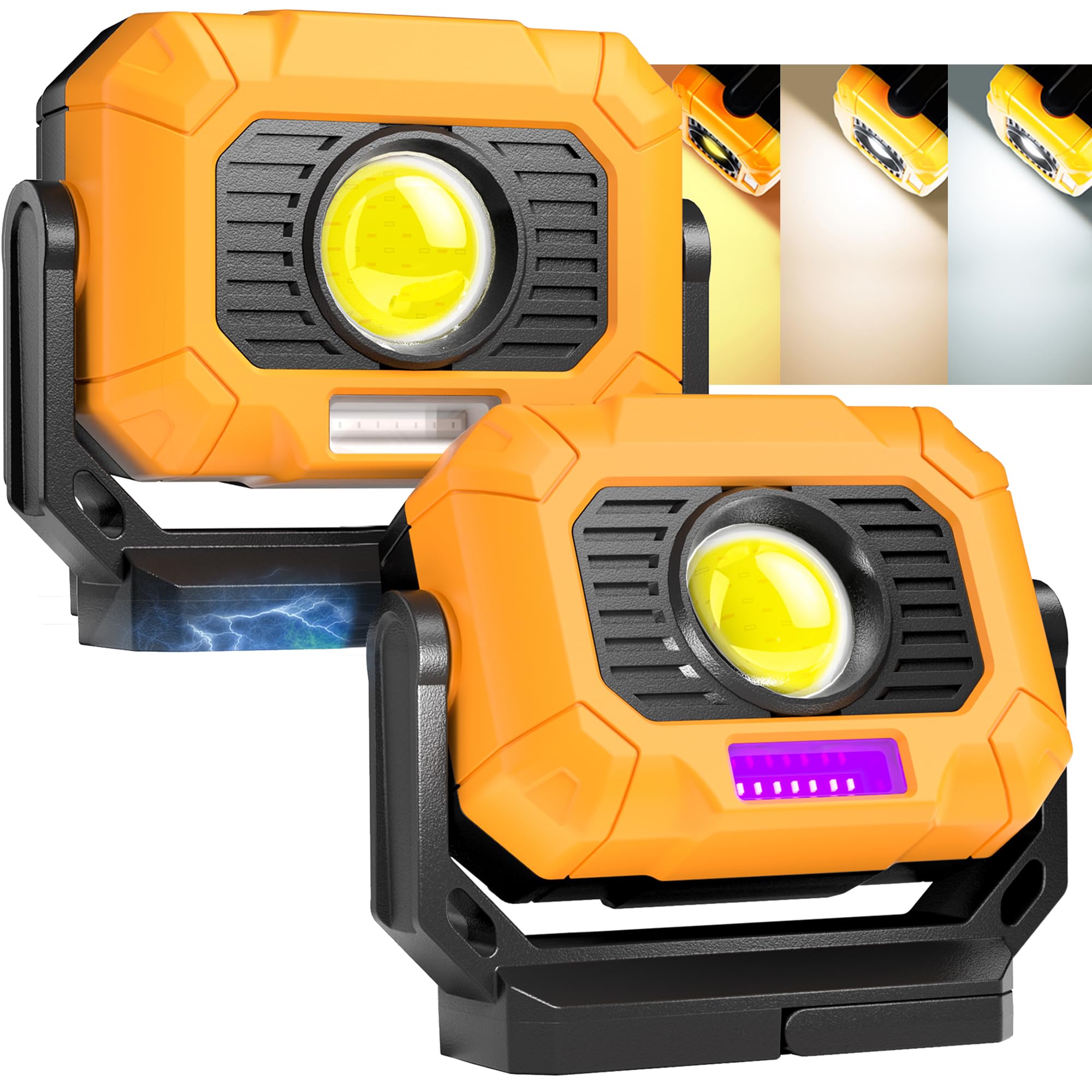 Adelante work light 1500LM illuminates tight engine bays for precise repairs.