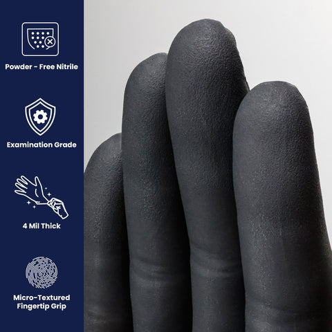 Adenna Night Angel gloves textured grip close-up for precision in tasks.