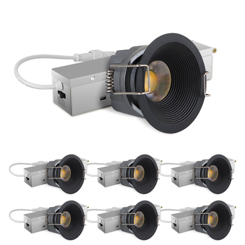Adetu 2-inch 5CCT downlight front view shows adjustable color temperature for versatile lighting