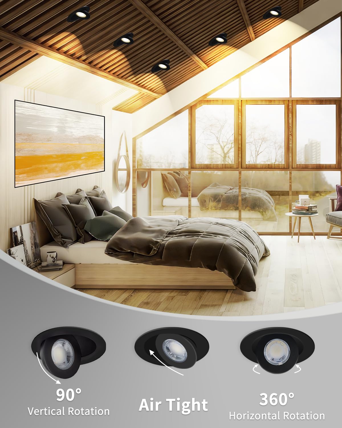 Adetu high-brightness 982lm 10W LED delivers bright, efficient lighting.