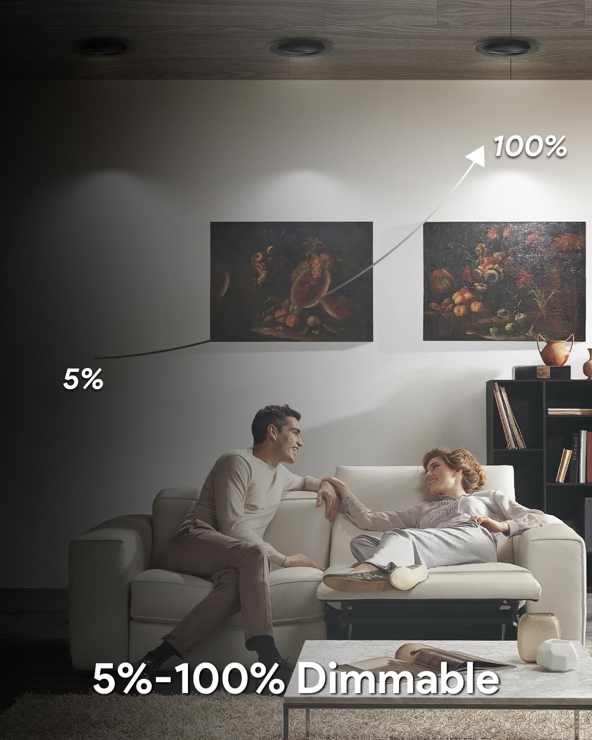 Adetu IC rated ETL Energy Star certified light with thermal protection.