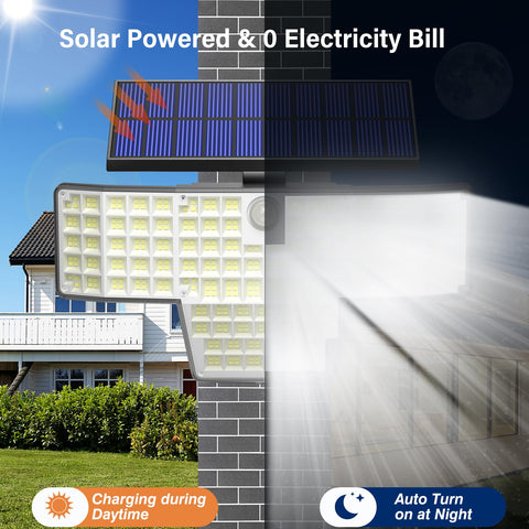 Adewalk solar lights offer dusk-to-dawn performance for steady night illumination.