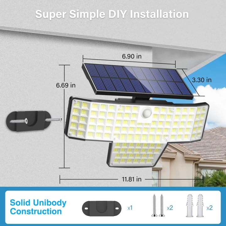 Remote-controlled brightness and timer expand customization options for outdoor spaces.