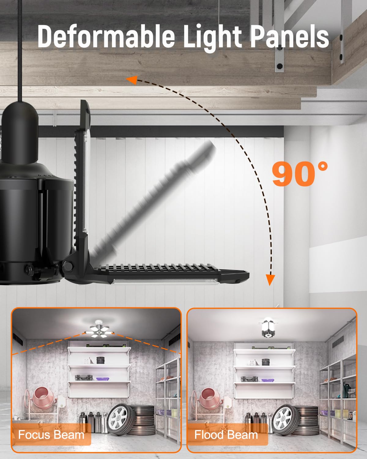 Adiding LED shop light with aluminum heatsink for effective heat dissipation