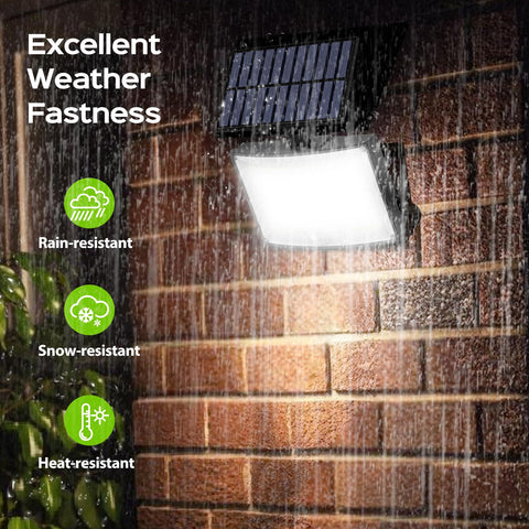 Adiding solar flood light front door illumination enhances curb appeal.