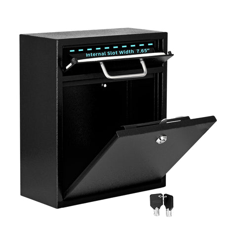 AdirOffice after-hours deposit setup shows secure handling of after-hours materials.