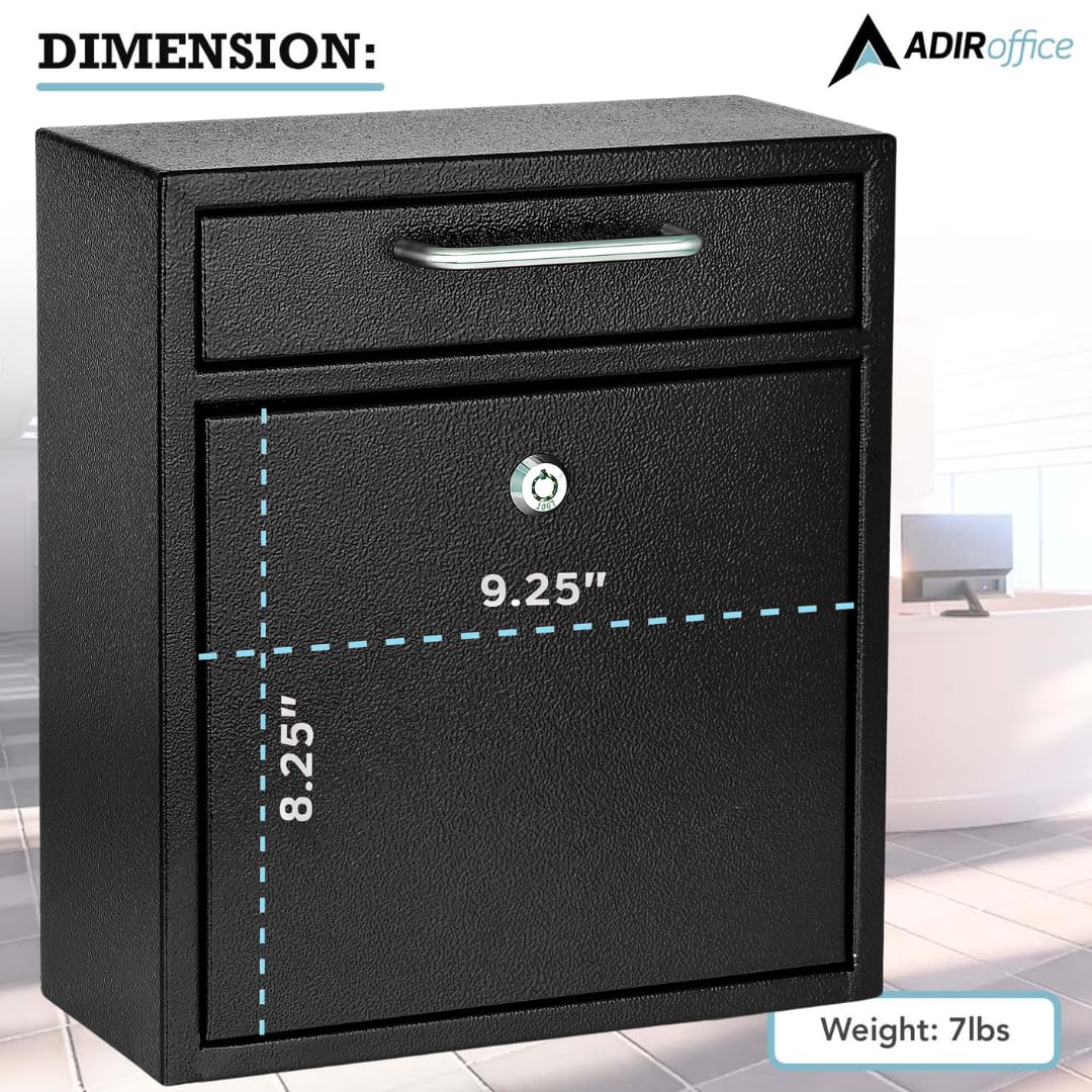 AdirOffice key drop usage illustrates practical night drops and secure payments.