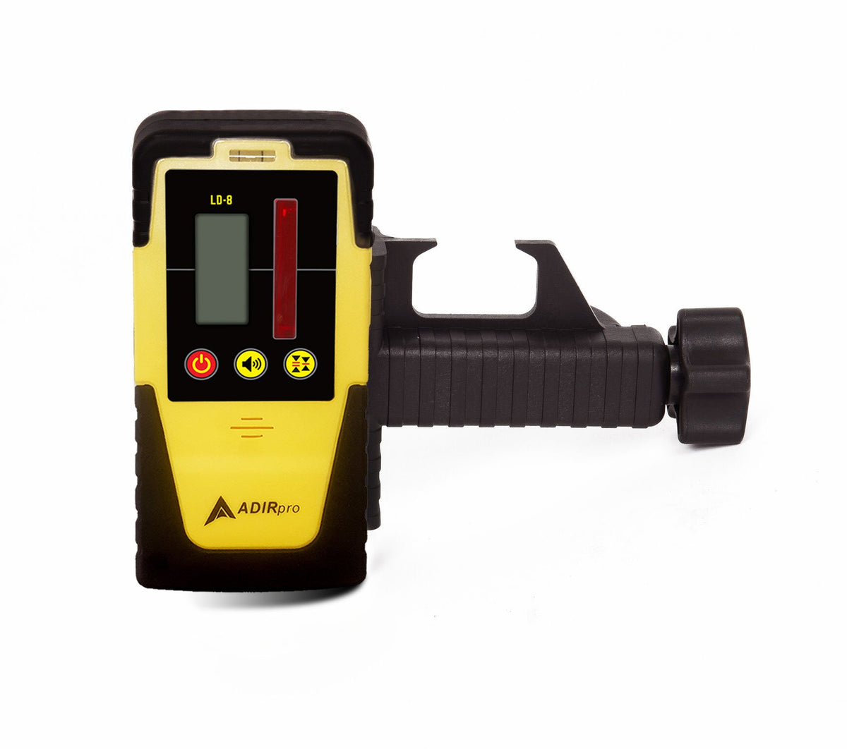 AdirPro LD-8 front view showing rugged detector ready for site work
