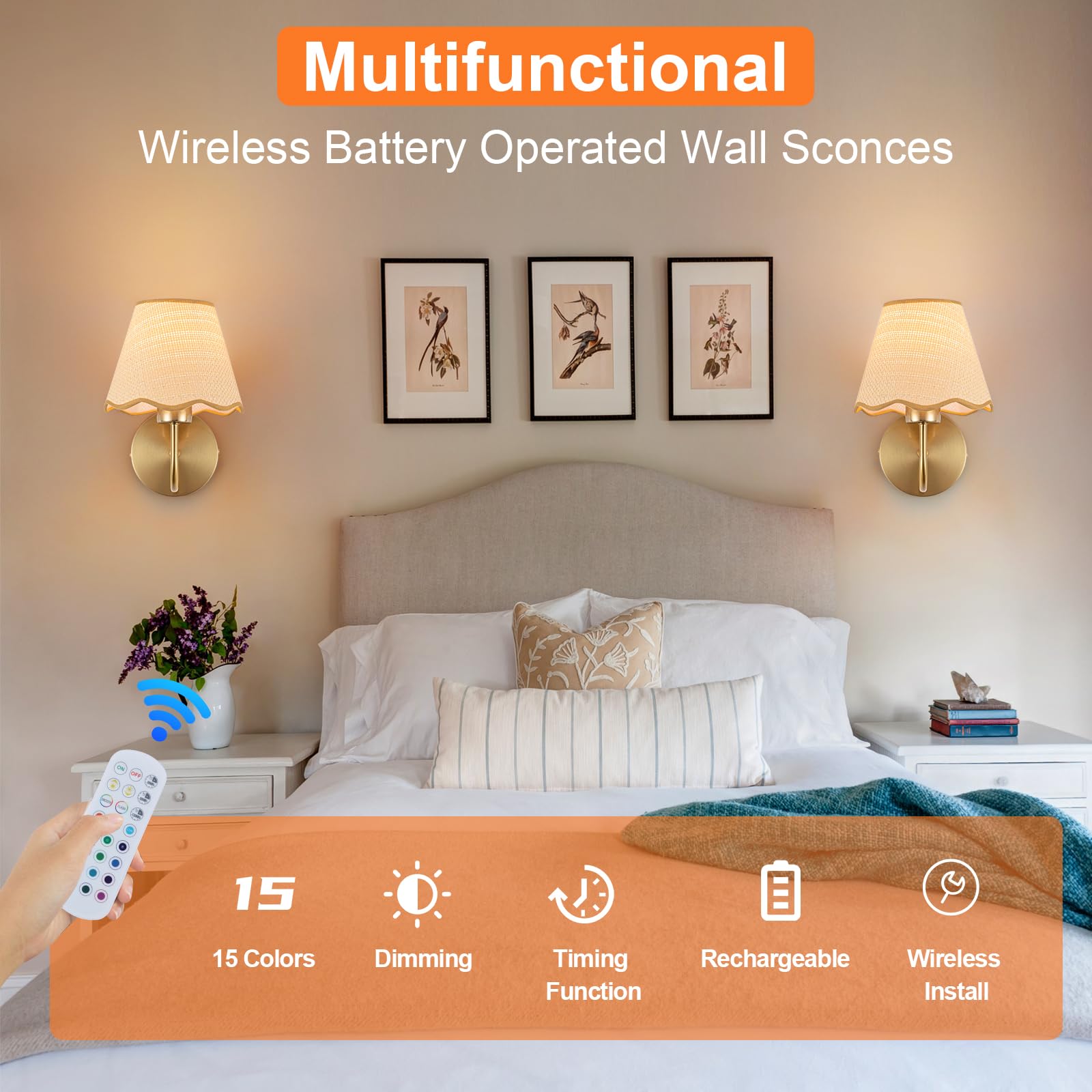 Installation kit included for simple wall mounting.