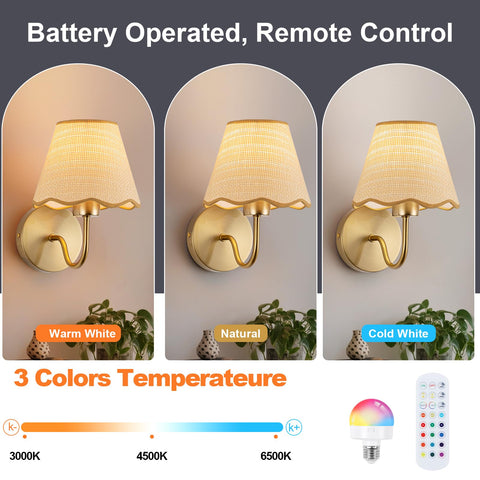 No wiring required with wireless installation for quick room setup.