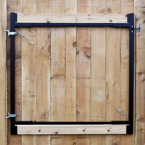 Adjust-A-Gate hardware included for quick installation.