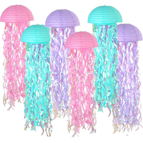 ADLKGG jellyfish lanterns pink ideal for dreamy undersea party decor