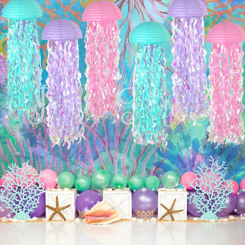 ADLKGG ocean baby shower lanterns perfect for elegant decor