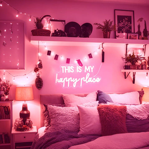 Adnkwolivt wall decor glow adds coziness to a study or reading nook.
