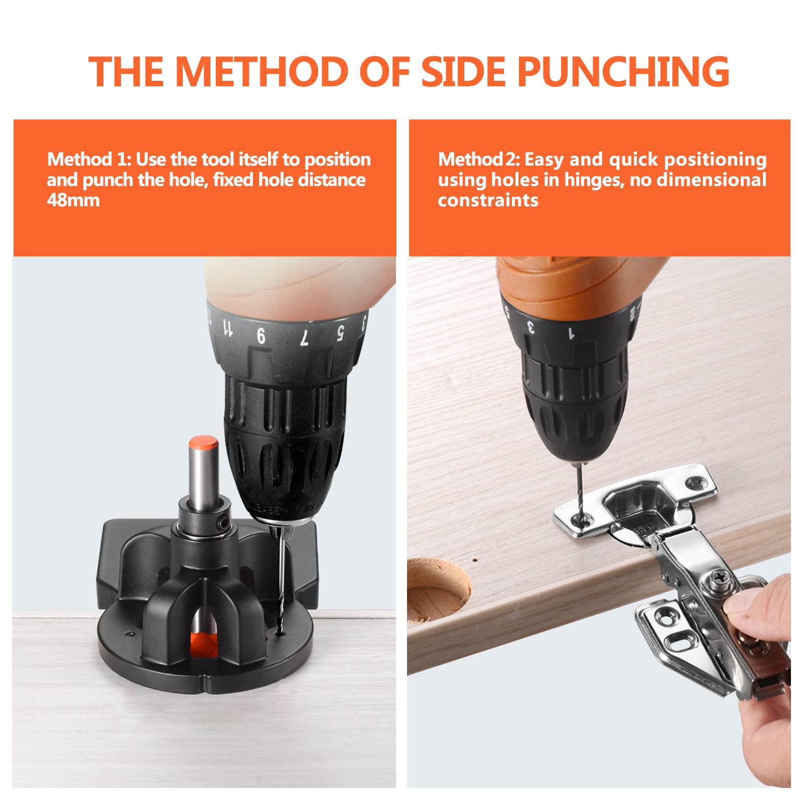 Adoles complete installation kit including three bearing sleeves for precise hole openings