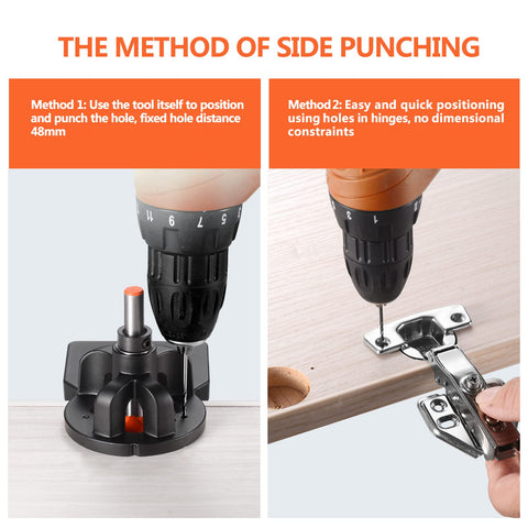 Adoles complete installation kit including three bearing sleeves for precise hole openings