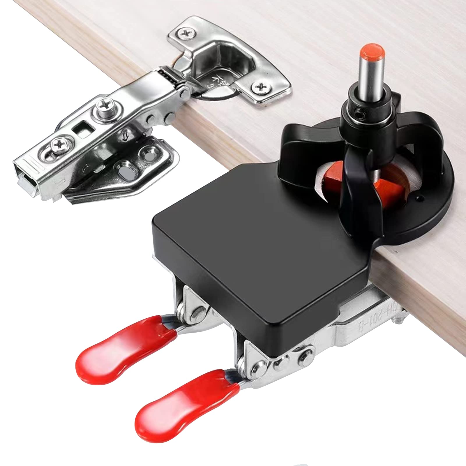 Adoles retaining clips included for secure hinge mounting