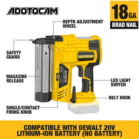 ADOTOCAM storage bag included for organized transport and on-site setup.