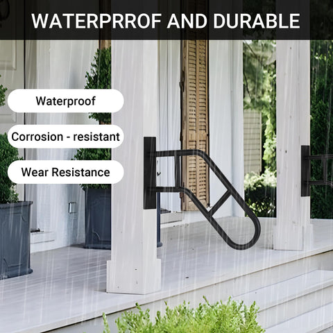 Aduanbang durable weather-resistant handhold protects against rain and rust while providing steady elevation.