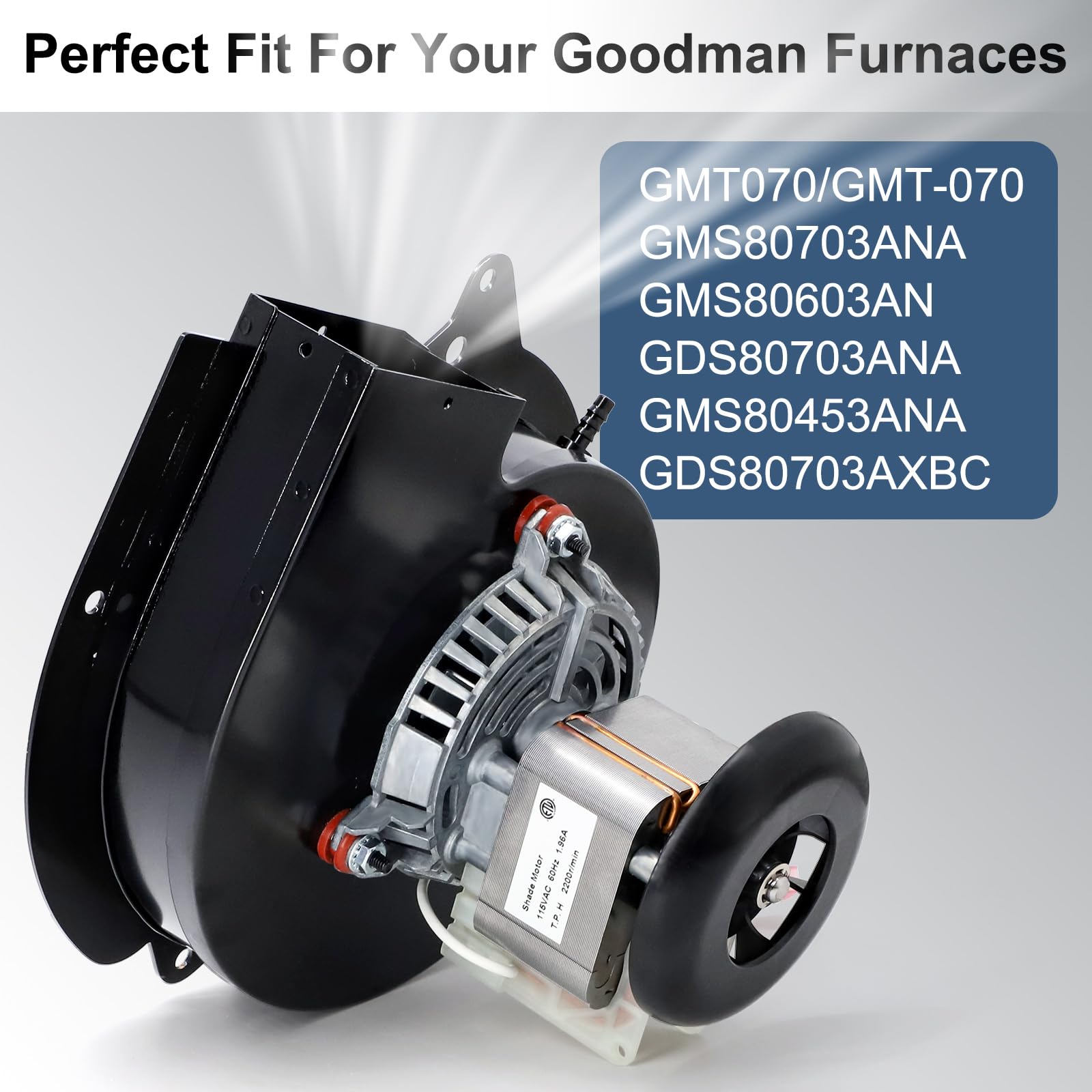 Adviace 0131M00002PSP blower wheel included for efficient furnace airflow