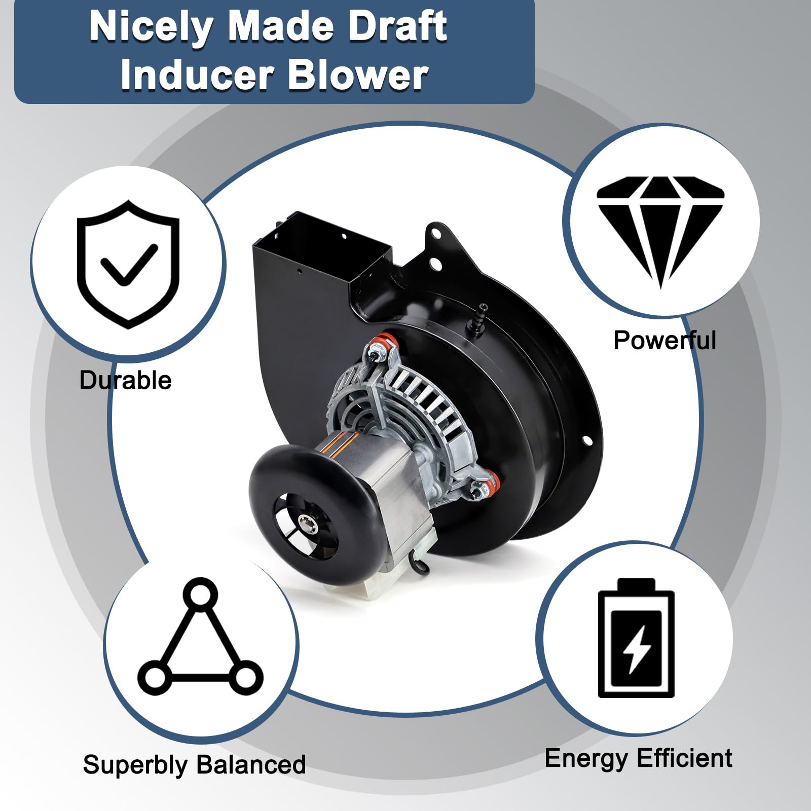Adviace 0131M00002PSP felt seal enhances quiet furnace operation