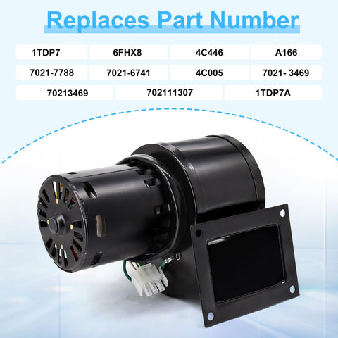 Adviace blower wiring harness with 3-pin Molex enables easy installation.