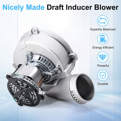 Adviace blower wheel included ensures balanced airflow and dependable startup