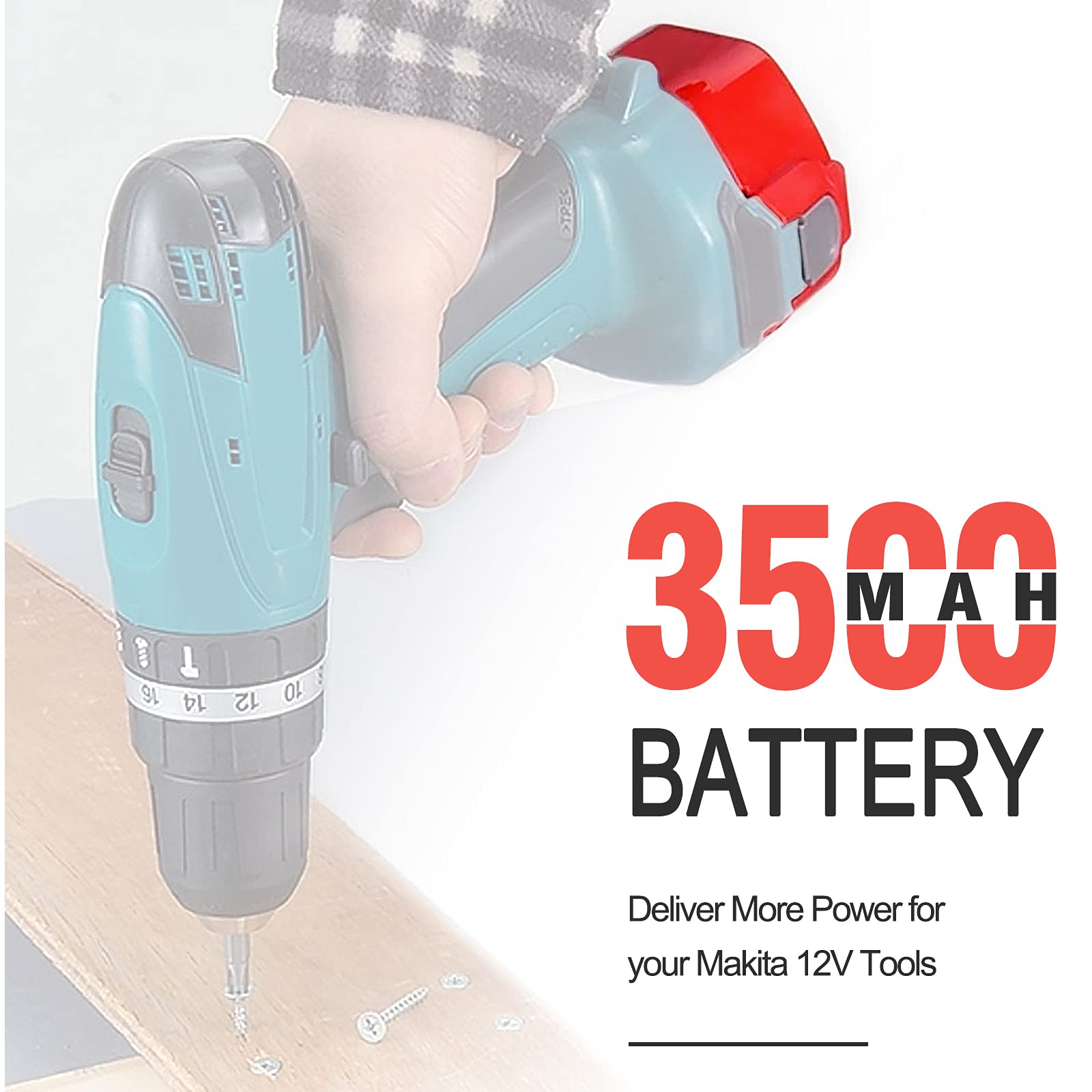 Advtronics compatibility with Makita 12V tools enables broad usability.