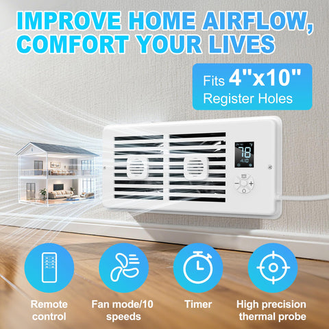 AearKing dual-ended dust brush aids quick grille cleaning