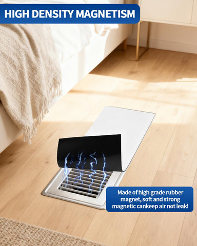Aecsze vent cover in a bedroom demonstrates quieter airflow and reduced noise.