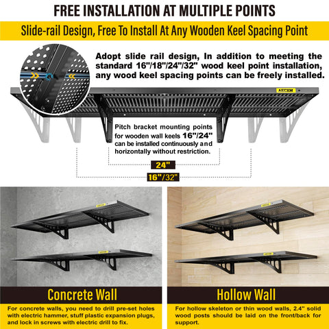 Aecxm black finish adds durable, sleek appeal to any workspace.