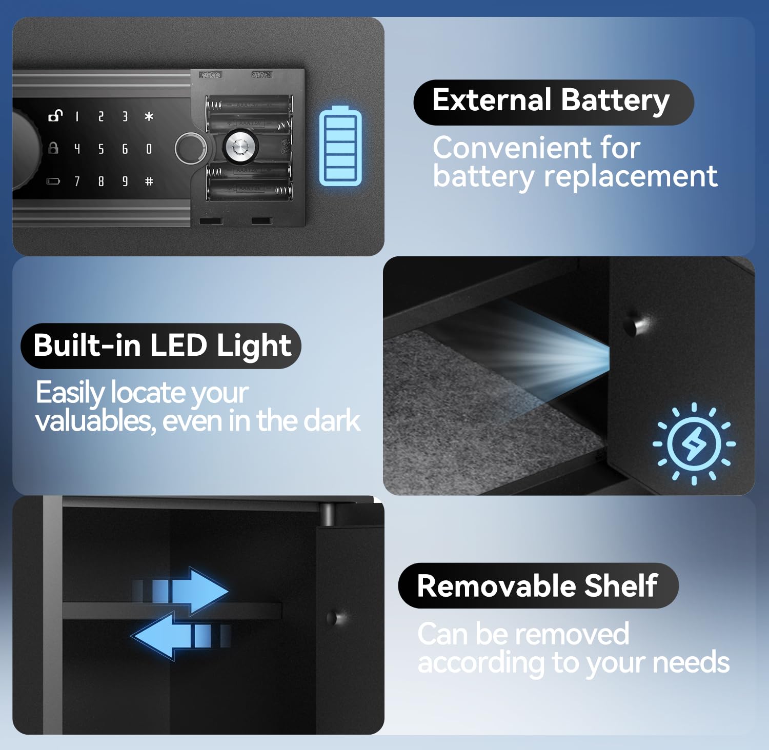 AEGIS emergency keys provide backup access option