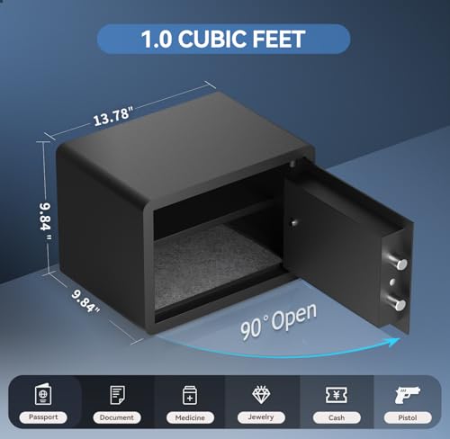 AEGIS safe digital panel close-up with rapid fingerprint unlock