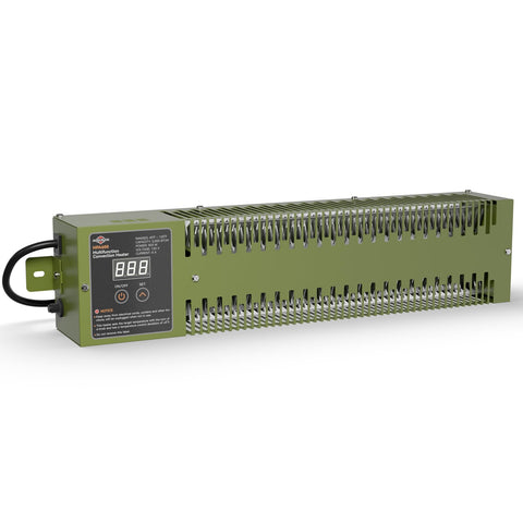 AEGONAN HPA600 front view shows a rugged heater ready for cold sites.